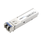 Transceptor Industrial SFP+ (Mini-Gbic) / Monomodo / 10 Gbps de velocidad / Conectores LC Dúplex / Hasta 10 km de Distancia - TiendaClic.mx
