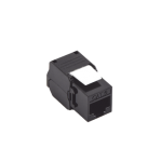 Módulo Jack Keystone Cat6 (toolless), con terminación en ángulo 180 º Color Negro, Compatible con Faceplate y Patchpanel Linkedpro - TiendaClic.mx