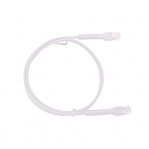 Cable de Parcheo Ultra Slim Con Bota Flexible UTP Cat6 - 3 m Blanco Diámetro Reducido - TiendaClic.mx
