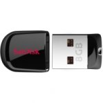 MEMORIA SANDISK 16GB USB 2.0 CRUZER FIT Z33 NEGRO MINI - TiendaClic.mx