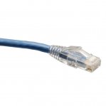 Cable de conexión Cat6 Gigabit con capuchón protector y conductor sólido (RJ45 M/M) - Azul, 15.24 m [50 pies] - TiendaClic.mx
