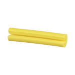 Manguito Porta Etiquetas de Identificación, Para Fibra Simplex de 2 mm, 1 in de Largo, Color Amarillo, Paquete de 100pz    - TiendaClic.mx