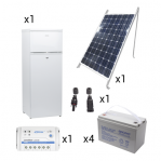 Kit de energía solar para refrigerador de 220 L de aplicaciones aisladas de la red eléctrica - TiendaClic.mx