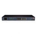 SWITCH POE / PROVISION ISR / POES-16250GCL+2SFP /16 PUERTOS 10/100/1000 MBPS / 2 SFP UPLINK PORTS / ALL PORTS ACT AS BOTH DOWNLINK/UPLINK / 250 VATIOS (PROMEDIO: 15,6 W MAX .: 30 W POR CANAL)  - TiendaClic.mx
