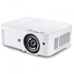 VIDEOPROYECTOR VIEWSONIC DLP PS600W/ WXGA/3700 LUMENS/VGA/HDMI/USB 2.0/RJ45/AUDIO 10W/15000 HORAS TIRO CORTO - TiendaClic.mx