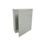 Gabinete de Acero IP66 Uso en Intemperie (800 x 1000 x 300 mm) con Placa Trasera Interior y Compuerta Inferior Atornillable (Incluye Chapa y Llave). - TiendaClic.mx