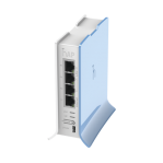 (hAP lite) 4 Puertos Fast Ethernet, Wi-Fi 2.4 GHz 802.11 b/g/n y base tipo Torre - TiendaClic.mx