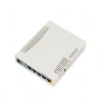 RouterBoard, 5 Puertos Fast, 1 Puerto USB, WiFi 2.4 GHz 802.11 b/g/n, Gran Cobertura con Antena 2.5 dbi, hasta 1 Watt de Potencia - TiendaClic.mx