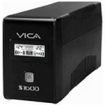 NO BREAK VICA 1600VA/900W PANTALLA LCD 8 TOMAS REGULADAS Y RESPALDADAS 3 AÑOS DE GARANTIA. - TiendaClic.mx