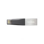 MEMORIA/ SANDISK/  IXPAND MINI/ USB 3.0/ 32GB/ LIGHTNING / METALICA CON GRIS - TiendaClic.mx