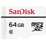 MEMORIA SANDISK 64GB MICRO SDXC ENDURANCE VIDEOVIGILANCIA 24/7 FULL HD 20MB/S CLASE 10 - TiendaClic.mx