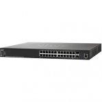 Conmutador Ethernet Cisco SG550XG-24T 24 Puertos Gestionable - 24 Red - Par trenzado - 3 Capa compatible - Montable en bastidor, De Escritorio - TiendaClic.mx