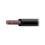 Cable de Cobre Recubierto THW-LS Calibre 2/0 AWG 19 Hilos Color Negro (100 metros). - TiendaClic.mx