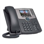 TELEFONO IP CISCO 5 LINEAS C/DISPLAY A COLOR BLUETOOTH HEADSET SUPPORT - TiendaClic.mx