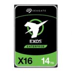 DISCO DURO INTERNO SEAGATE EXOS X16 14TB 3.5 ESCRITORIO SATA3 6GB/S 256MB 7200RPM 24X7 HOTPLUG NAS-NVR-SERVER-DATACENTER - TiendaClic.mx