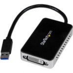 TARJETA DE VIDEO USB 3.0 A DVI CABLE CONVERTIDOR CON PUERTO USB - TiendaClic.mx