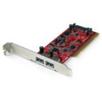 TARJETA PCI 2 PUERTOS USB 3.0 SUPERSPEED HUB CONCENTRADOR INTERNO - TiendaClic.mx