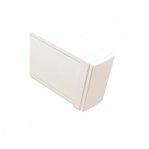 Tapa final en color blanco de PVC auto extinguible,  para canaleta TEK100 (5591-02001) - TiendaClic.mx