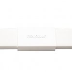 Pieza de unión color blanco de PVC auto extinguible,  para canaleta TMK1720 (5280-02001)  - TiendaClic.mx