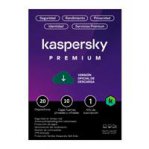 ESD KASPERSKY PREMIUM (TOTAL SECURITY) / 20 DISPOSITIVOS / 10 CUENTAS KPM / 1 AÑO - TiendaClic.mx