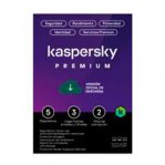 ESD KASPERSKY PREMIUM (TOTAL SECURITY) / 5 DISPOSITIVOS / 3 CUENTAS KPM / 2 AÑOS - TiendaClic.mx