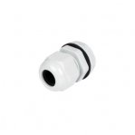 Conector Plástico Gris  Tipo Glándula para Cable de 3.5 a 6 mm de Diámetro. - TiendaClic.mx