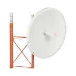 Antena Direccional, Frecuencia extendida de (4.8 - 6.5 GHz), ganancia 28 dBi, conectores N-Macho, dimensiones (2 ft), slant de (45° y 90°), incluye jumpers y montaje  - TiendaClic.mx