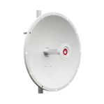 Antena direccional de 2ft, 5.1 a 7.1 GHz, Ganancia 30 dBi, Conectores N-hembra, Polarización doble, incluye montaje para torre o mástil  - TiendaClic.mx