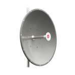 Antena direccional de 3 ft, 5.1 a 7.1 GHz, Ganancia 34 dBi, Conectores N-hembra, Polarización doble, incluye montaje para torre o mástil  - TiendaClic.mx