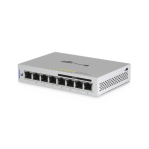 Switch UniFi Administrable capa 2 de 8 puertos Gigabit (4 Puertos Gigabit PoE 802.3af y 4 puertos Gigabit ethernet) 60W - TiendaClic.mx