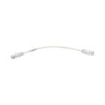 Cable de Parcheo TX6, UTP Cat6, Diámetro Reducido (28AWG), Color Blanco, 8in (20.2cm) - TiendaClic.mx