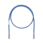 Cable de Parcheo UTP, Cat6A, 26 AWG, CM, Color Azul, 5ft - TiendaClic.mx