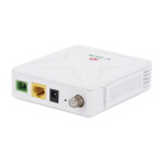 ONU Dual GPON/EPON con 1 Puerto SC/UPC + 1 puerto LAN Gigabit + 1 puerto CATV - TiendaClic.mx
