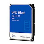 DISCO DURO INTERNO WD BLUE 2TB 3.5 ESCRITORIO SATA3 6GB S 64MB 5400RPM WINDOWS WD20EARZ - TiendaClic.mx