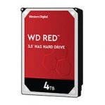 DISCO DURO INTERNO WD RED 4TB 3.5 ESCRITORIO SATA3 6GB/S 256MB 5400RPM 24X7 HOTPLUG NAS 1-8 BAHIAS - TiendaClic.mx