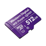 Memoria microSD de 512 GB PURPLE, Especializada Para Videovigilancia, 3 VECES MAYOR DURACIÓN QUE UNA CONVENCIONAL - TiendaClic.mx