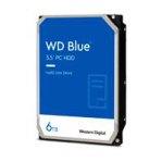 DISCO DURO INTERNO WD BLUE 6TB 3.5 ESCRITORIO SATA3 6GB S 256MB 5400RPM WINDOWS WD60EZAX - TiendaClic.mx