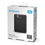 DISCO DURO EXTERNO WD ELEMENTS 1TB 2.5 PORTATIL USB3.0 NEGRO WINDOWS (WDBUZG0010BBK-WESN) - TiendaClic.mx