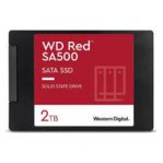 UNIDAD DE ESTADO SOLIDO SSD INTERNO WD RED SA500 2TB 2.5 SATA3 6GB/S LECT.560MBS ESCRIT 520MBS 7MM NAS WDS200T2R0A - TiendaClic.mx