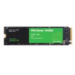 UNIDAD DE ESTADO SOLIDO SSD INTERNO WD GREEN SN350 240GB M.2 2280 NVME PCIE GEN3 LECT.2400MBS ESCRIT.900MBS PC LAPTOP MINIPC - TiendaClic.mx