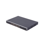 Switch Administrable L2+ de 24 puertos 10/100/1000T PoE+ con 4 puertos combo TP/SFP Gigabit - TiendaClic.mx