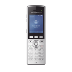  Teléfono WiFi portátil empresarial con 2 lineas y cuentas SIP, Bluetooth y botón Push-to-talk - TiendaClic.mx