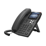 Teléfono IP empresarial para 2 lineas SIP con pantalla LCD de 2.8 pulgadas a color, puertos Gigabit y conferencia de 3 vías, PoE  - TiendaClic.mx
