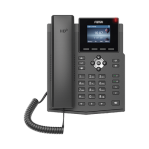 Teléfono IP empresarial para 4 líneas SIP con pantalla LCD de 2.8 pulgadas a color, Opus y conferencia de 3 vías, PoE. - TiendaClic.mx