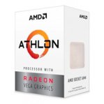 PROCESADOR AMD ATHLON 3000G S-AM4 35W 3.5GHZ 2CPU CORES / GRAFICOS RADEON VEGA 3GPU / CON VENTILADOR /COMP. BASICO. - TiendaClic.mx